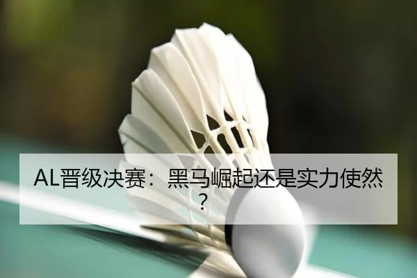 AL晋级决赛：黑马崛起还是实力使然？
